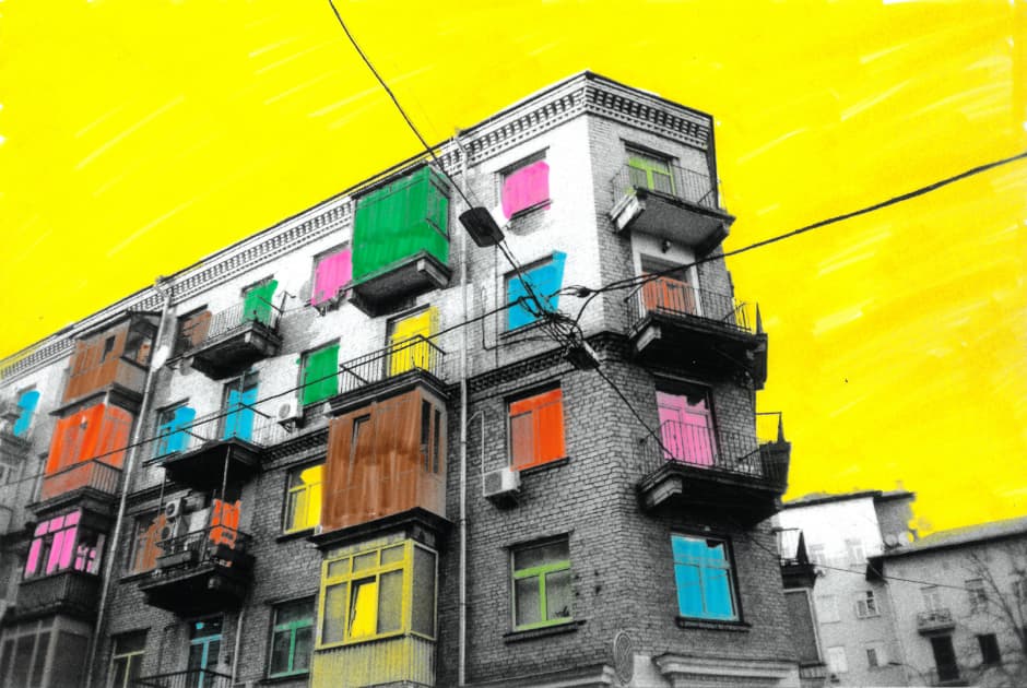 artwork Anastasia Antonenko - - Kyiv In Color