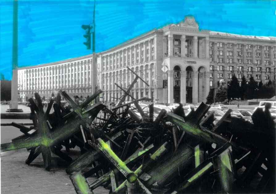 artwork Anastasia Antonenko - - Kyiv In Color