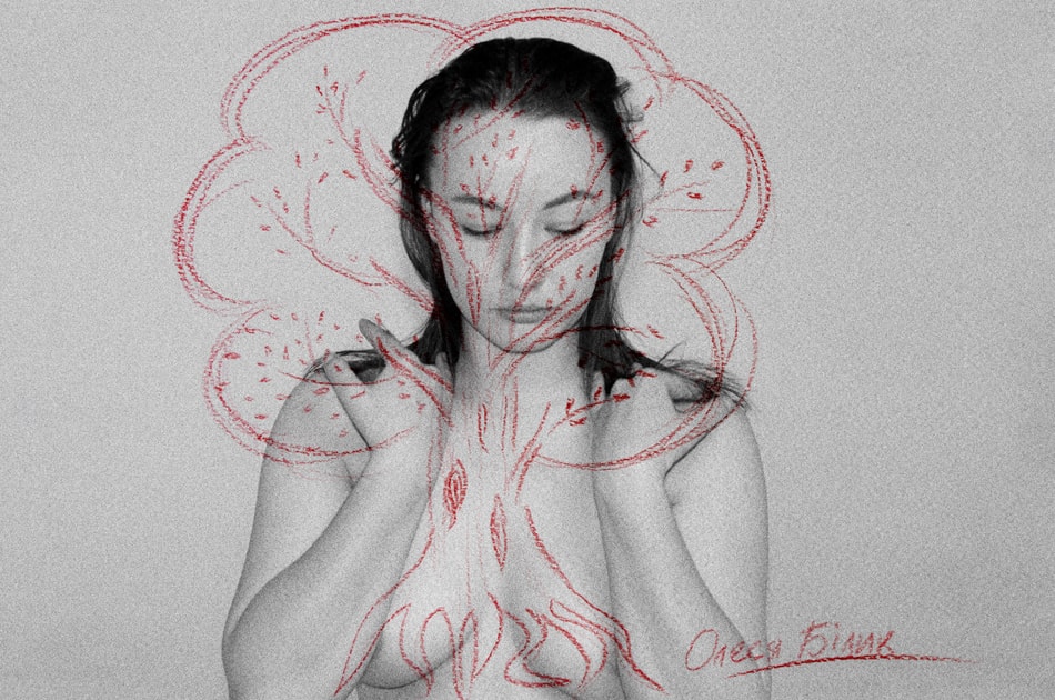 artwork Iryna Vlasiuk - Body is my home