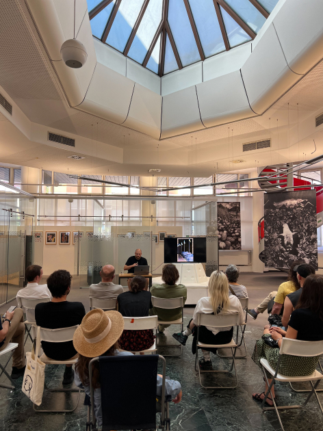 Сергій Мельниченко провів artist talk в Нюрнберзі