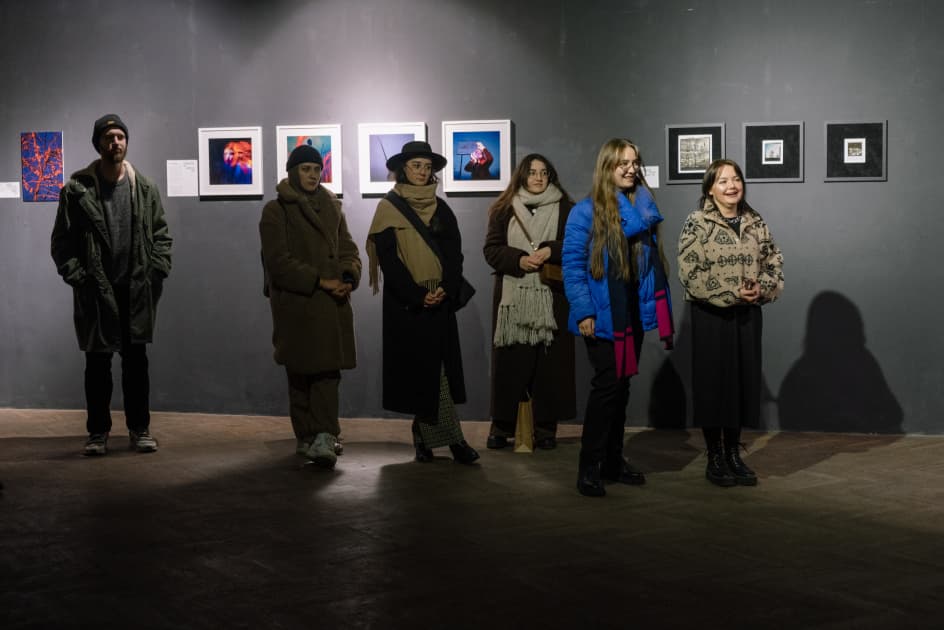 відкриття фотовиставки підсвідоме від MYPH У Порохова вежа у Львові