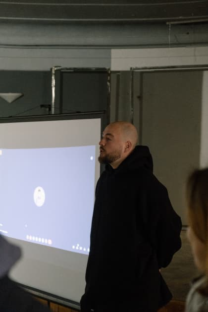 відкриття фотовиставки підсвідоме від MYPH У Порохова вежа у Львові