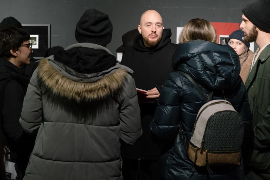 відкриття фотовиставки підсвідоме від MYPH У Порохова вежа у Львові