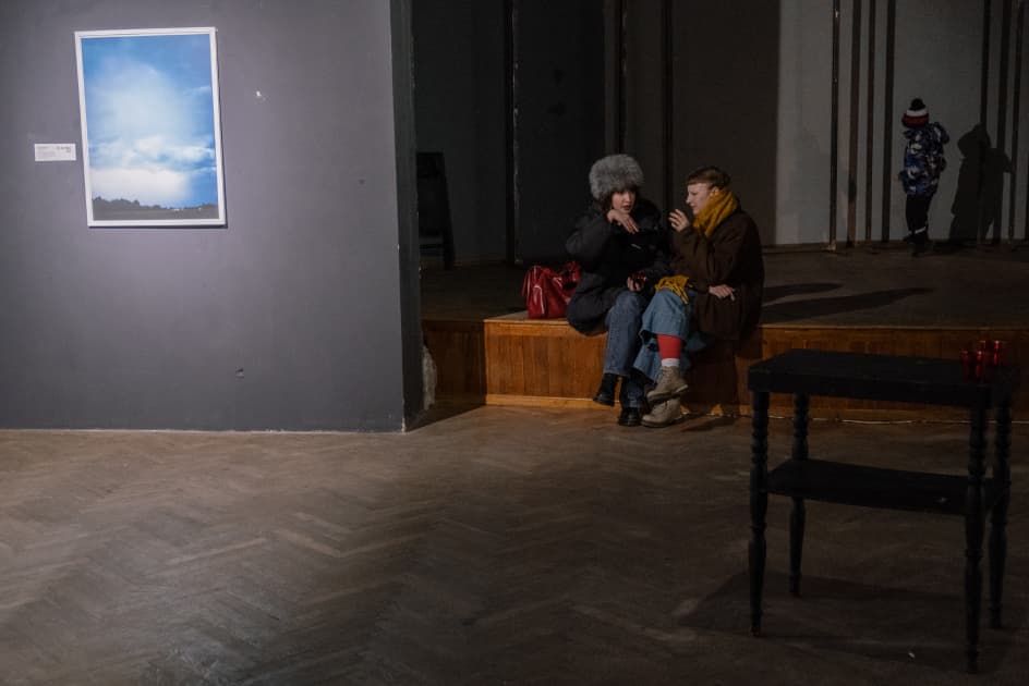 відкриття фотовиставки підсвідоме від MYPH У Порохова вежа у Львові